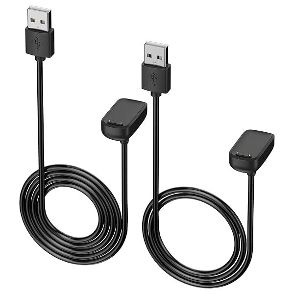 AWINNER Fast Charging Cable for Fitbit Charge 6/5 & Luxe - 3.3ft + 1.6ft Magnetic Charger