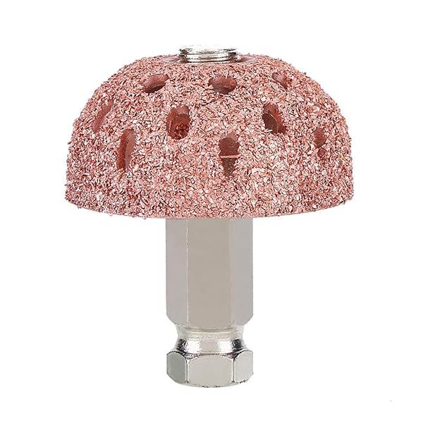 38mm Tire Buffing Wheel - Coarse 70 Grit Tire Repair Tool with Linking Rod for Efficient Patching