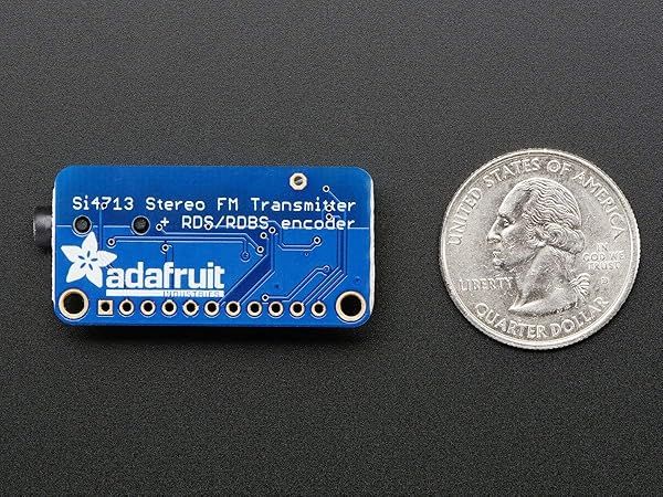 Adafruit Stereo FM Transmitter with RDS/RBDS Breakout Si4713 - Enhance Your Audio Projects