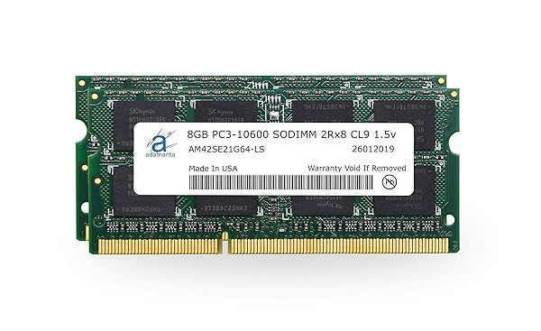 Upgrade Your Apple iMac & MacBook Pro: Adamanta 16GB DDR3 RAM (2x8GB) for 2010-2011 Models