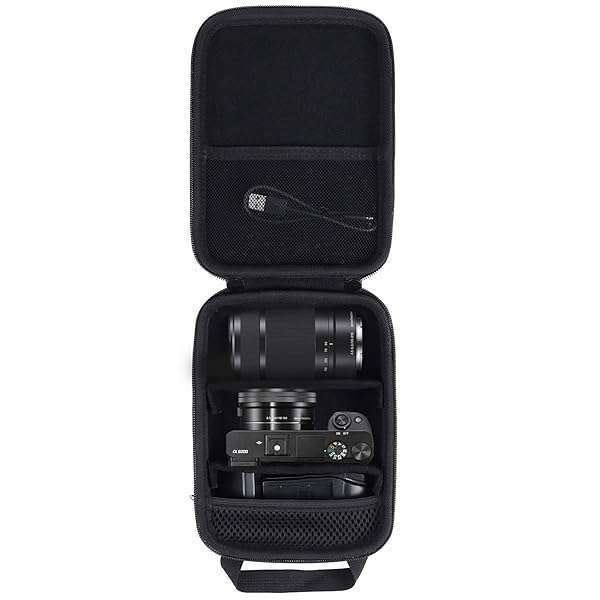 Aenllosi Hard Carrying Case for Sony Alpha a6000/a6300/a6400/a6500/a6600/a6700 - Perfect Protection for Your Mirrorless Camera