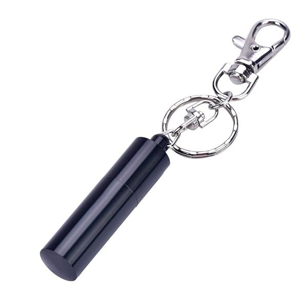 Alomejor Portable Billiards Tip Repair Tool with Key Chain Holder - Essential Cue Tip Pricker for Pool Players