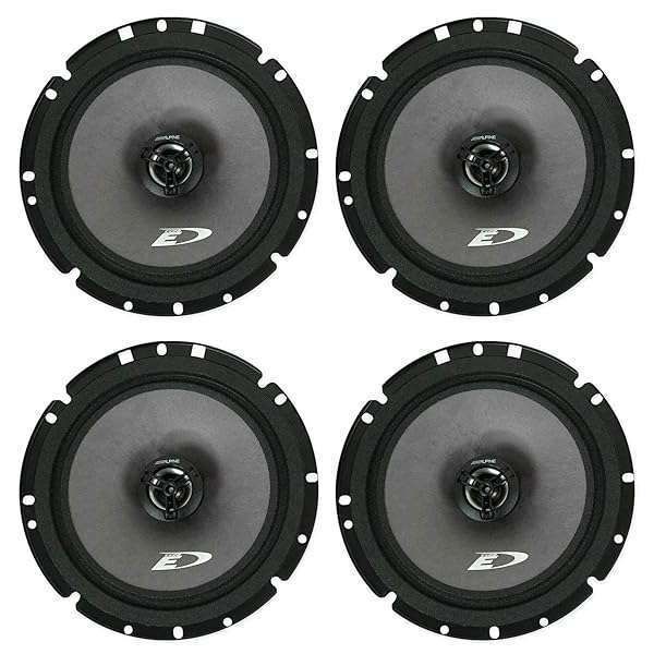 "Alpine 2-Pairs SXE-1726S 6.5" Coax Speakers: Superior Sound Quality & Performance"