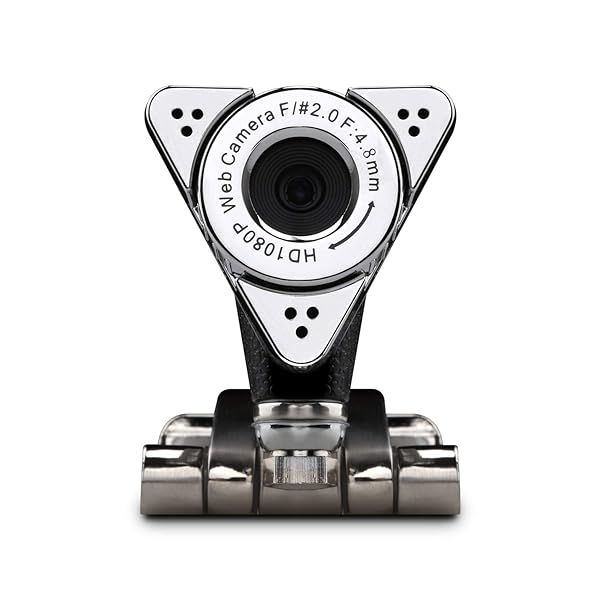 Aluratek HD 1080P Video Webcam for PC, MAC, Desktop & Laptop, Video Call, Conference, USB