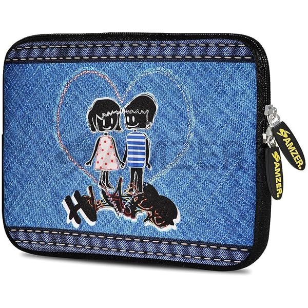 Amzer 10.5-Inch Designer Neoprene Sleeve for Tablets & eBooks - Stylish Protection for Your Device