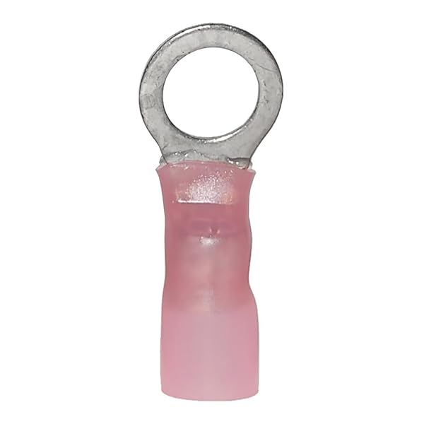 "Ancor 321603 Heat Shrink Ring Terminal #8 3/8" - Durable 3pc Set for Reliable Electrical Connections"