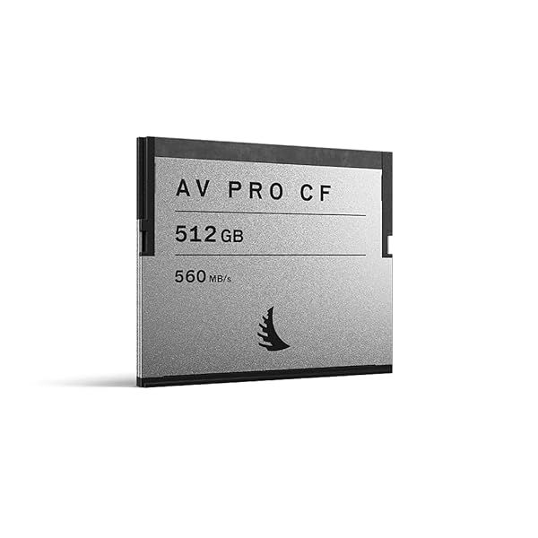 Angelbird AV PRO CF 512GB CFast 2.0 Card for 12K RAW Cinematography & Burst Photography
