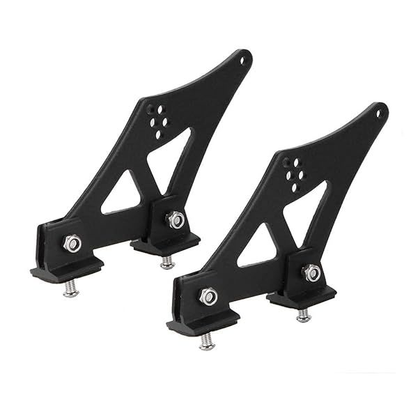 "Aramox 5" Universal CNC Aluminum Spoiler Mount Brackets for Racing Tail Wings - Durable & Lightweight"