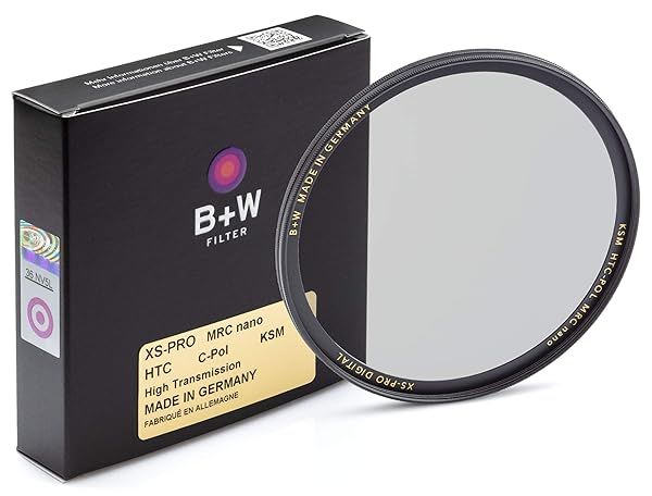 Buy B+W 86mm Circular Polarizer Filter - Kaesemann Xtra Slim, 16 Layers Nano Coating for Stunning Photography