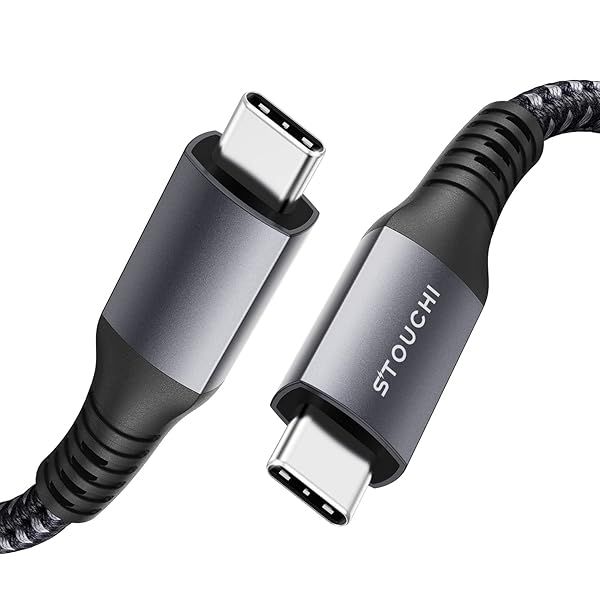 10ft USB C to USB C Charging Cable for iPhone 15, MacBook Pro, iPad & Galaxy - 100W Fast Charging Cord