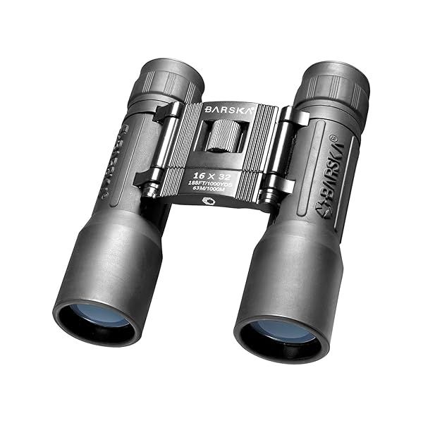 BARSKA Lucid 16x32 Compact Binoculars - Lightweight, High-Quality Optics for Outdoor Adventures