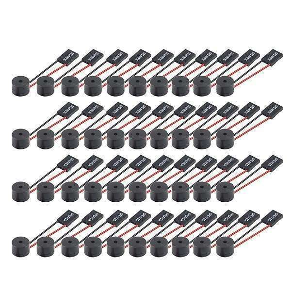 BNYZWOT Mini Speaker & Buzzer for PC Motherboard - 40Pcs DIY Desktop Computer Case Alarm
