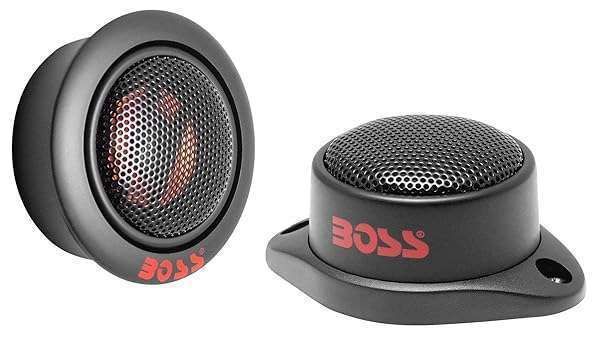 "Upgrade Your Sound: BOSS Audio TW12 Car Door Tweeters - 200W Max, 1" Polyimide Dome, Sold in Pairs"