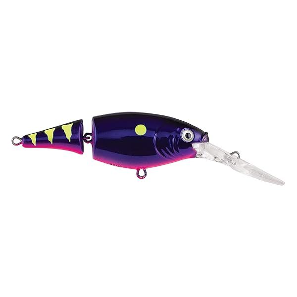 Buy Berkley Flicker Shad Jointed Fishing Lure - Firetail Chrome Candy, 1/5 oz, 2in | Realistic Crankbait with Fusion19 Hook