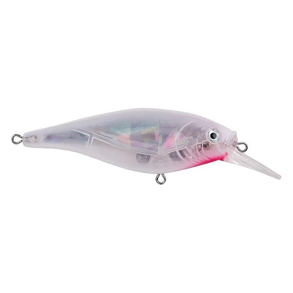 Buy Berkley Flicker Shad Shallow Fishing Lure - Flashy Pearl 1/6 oz Crankbait with Fusion19 Hook for Realistic Shad Imitation