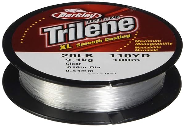 Buy Berkley Trilene XL Monofilament Fishing Line Clear - 110 Yd, 10-Lb Test for Ultimate Fishing Performance