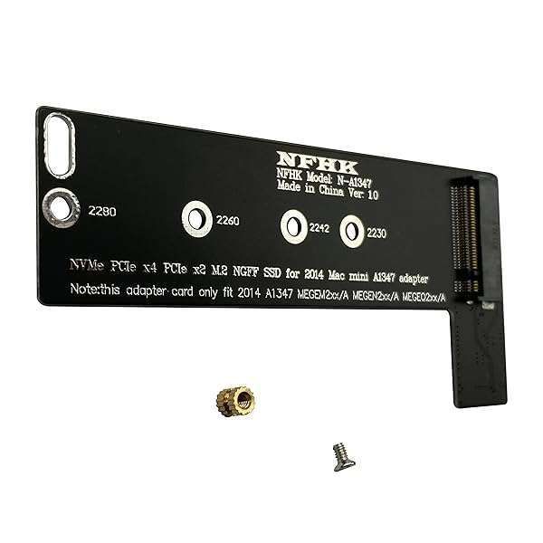 BestParts M.2 NVMe SSD Converter for Mac Mini Late 2014 A1347 - Upgrade Your Storage Easily!