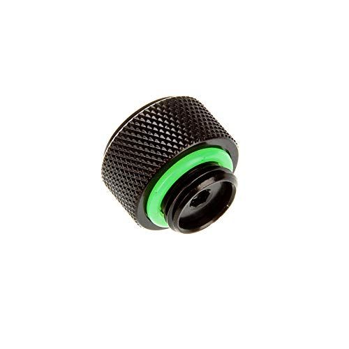"Bitspower G1/4" Air Exhaust Fitting in Matte Black - Enhance Your PC Cooling System"