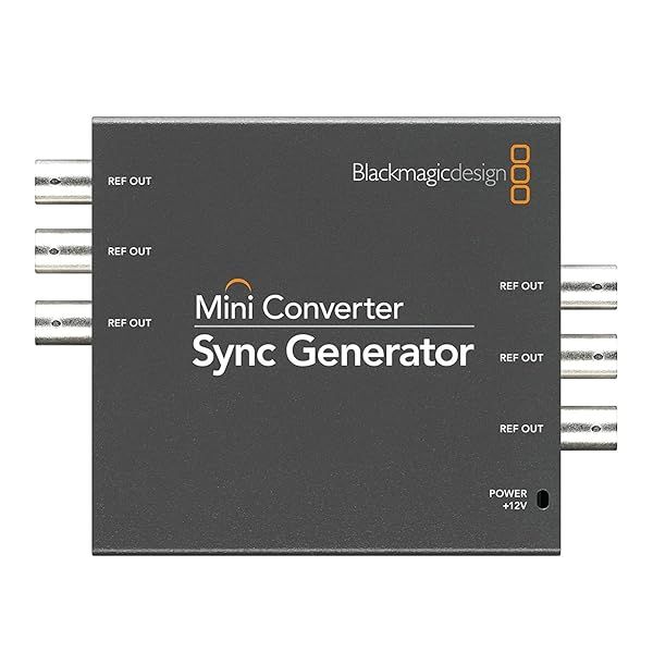 Blackmagic Design Mini Converter Sync Generator: Enhance Your Video Production Today!