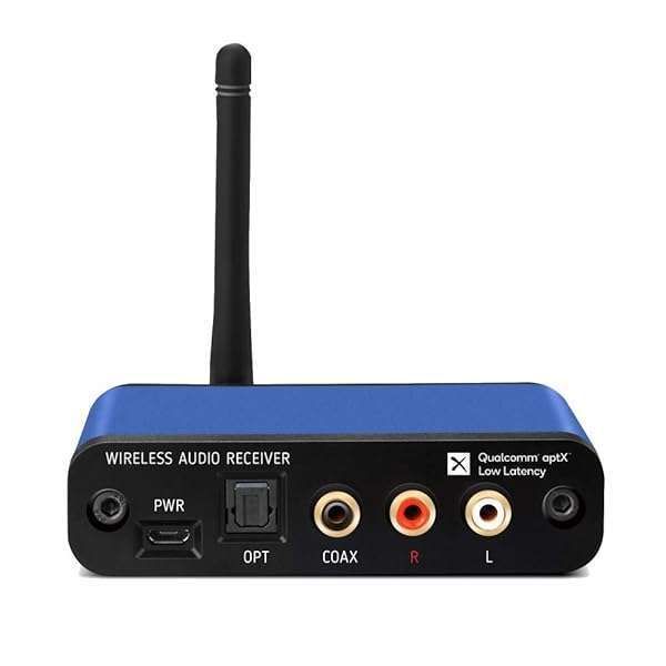 Buy BluDento BLT-2 Hi-Fi Bluetooth 5.1 Audio Receiver with TI DAC & RCA Output - Enhanced Range & Digital Outputs