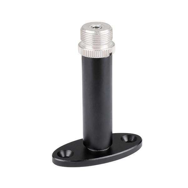 "CAMVATE Wall Mount Bracket for Mic - 5/8"-27 Male Screw - Durable & Versatile Microphone Mounting Solution"