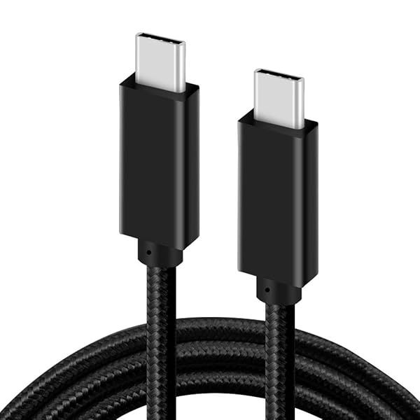 CBUS 5A 100W USB-C Cable 6.6ft - Fast 10Gbps Power Delivery for MacBook Pro, iPad Pro & Monitors