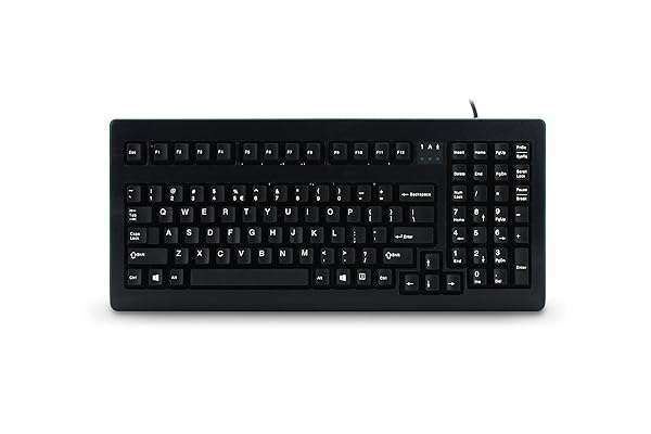 CHERRY G80-1800 Compact Keyboard - Black MX Switch, 104 Keys for Ultimate Typing Experience