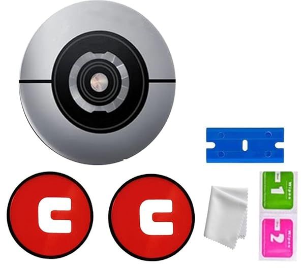 COCOPARTS Smart Watch Rear Cover Glass Replacement for Galaxy Watch Active 2 & Watch 3 - Includes Ring Tape & Tools