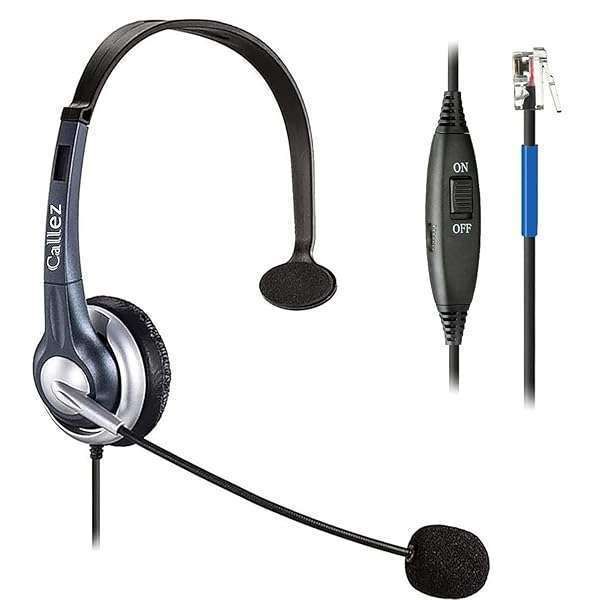 Buy Callez RJ9 Noise Cancelling Headset for Cisco IP Phones - Compatible with 6941, 7941, 8841 & More!