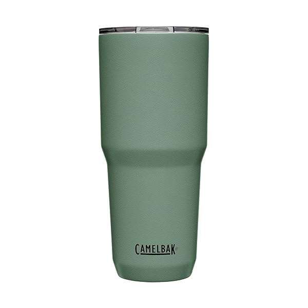Buy CamelBak Horizon 30oz Tumbler - Insulated Stainless Steel with Tri-Mode Lid in Moss - Perfect for Hot & Cold Drinks!