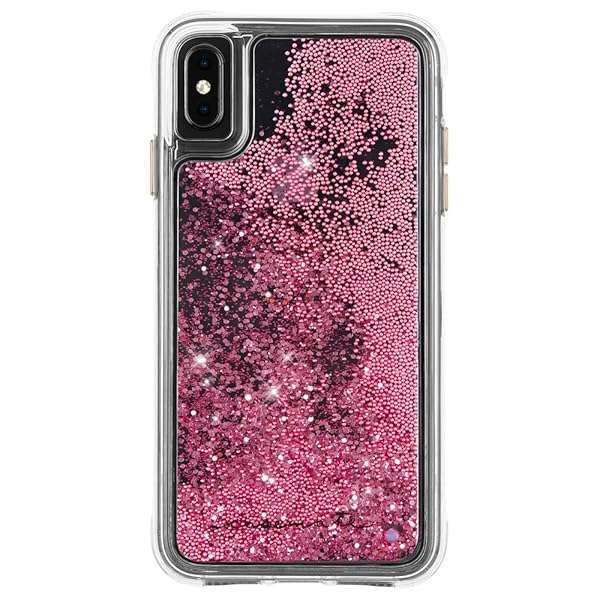 Shop Case-Mate iPhone XS Max Case - WATERFALL Design in Rose Gold | Perfect Fit for iPhone 6.5