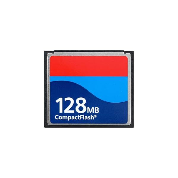 128MB CompactFlash Memory Card for Industrial Use - Perfect for Old Cameras