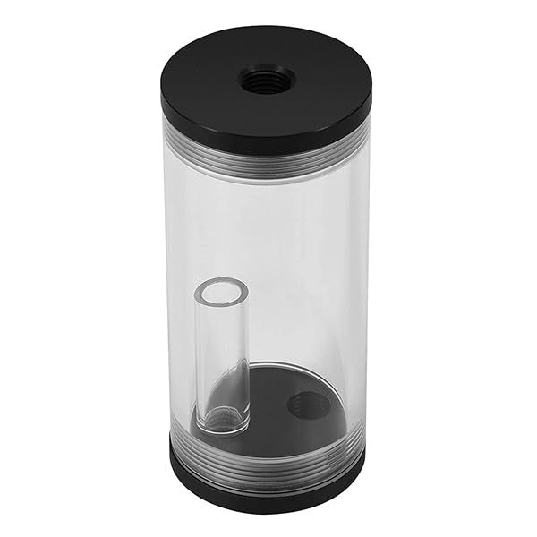 High-Performance Computer Cooling Reservoir Kit: Acrylic Cylinder for Liquid Water Cooling Radiators