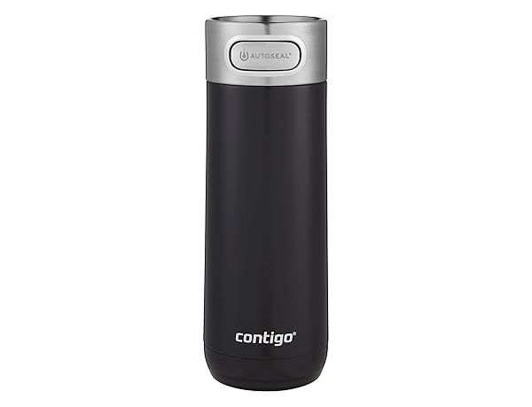 Contigo Luxe Autoseal Travel Mug: Leakproof Stainless Steel Coffee Tumbler, Dishwasher Safe & BPA Free - Perfect for On-the-Go!