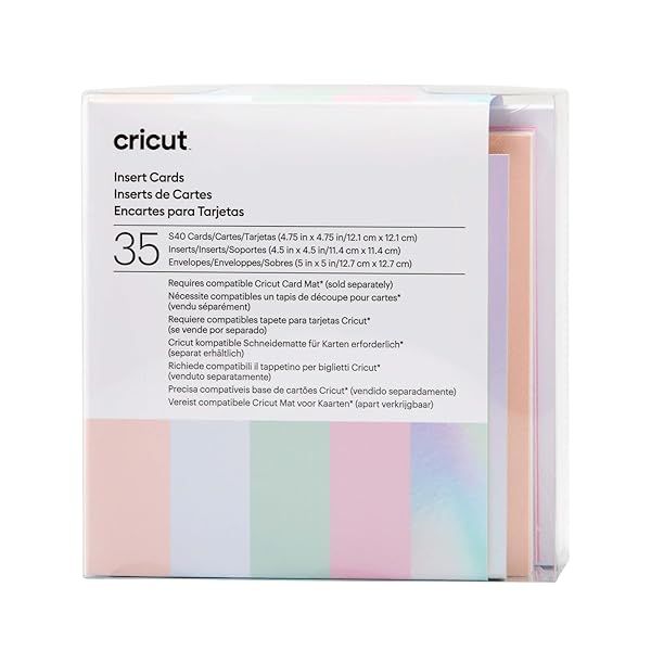 Create Stunning Depth-Filled Birthday & Thank You Cards with Cricut Insert Cards S40 - Compatible with Joy, Maker & Explore