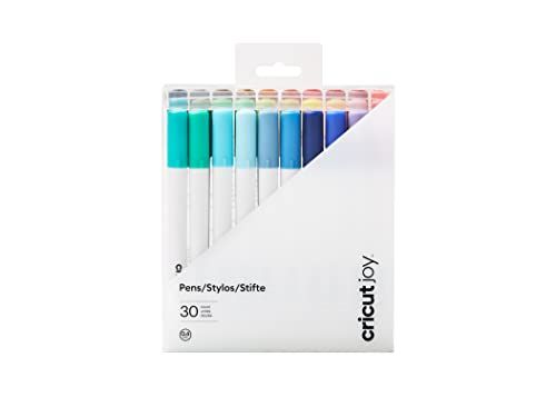 Buy Cricut Joy Porous Point Pens - 30 Assorted Fine 0.4mm Ink Pens with White Barrel