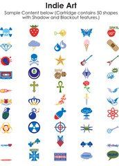 Unlock Creativity with Cricut Solutions Cartridge: Indie Art Designs for Your Projects