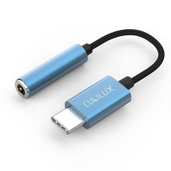 Cubilux USB C Headphone Adapter: 96KHz DAC for Moto Razr, Google Pixel & More