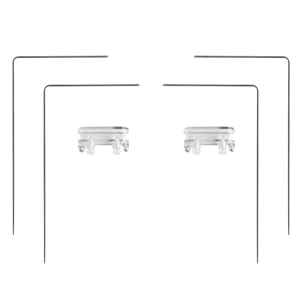 DENPETEC Aquarium Light Holder Kit - Adjustable Stand for LED Fish Tank Lighting