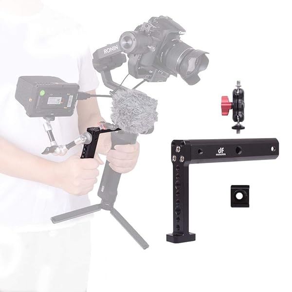 DF DIGITALFOTO Vision Hold Plate & Grip Extension Rods for Ronin S/SC, RSC2/RS2 - Gimbal Mount & Monitor Accessories