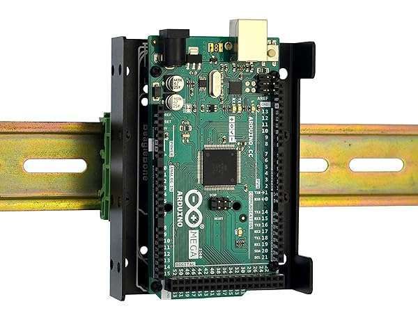 Buy DIN Rail Mount Bracket for Raspberry Pi & Arduino - Compatible with A+, B+, 2B, 3B, 4B, Zero, Uno, Mega, BeagleBone