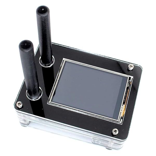 DRPi-1NSX case for Raspberry Pi4 & 3B+, Duplex MMDVM v1.0, 2.4? Enhanced Nextion Screen (Included) ~ (Black Ice)