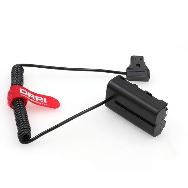 DRRI D-Tap to F550 Dummy Battery Adapter for Atomos Shogun Inferno & Ninja V - Reliable Power Solution