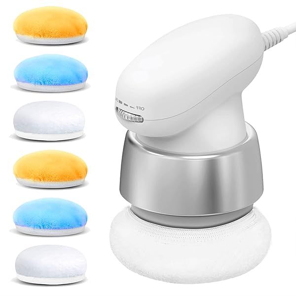 DS SAVORING Handheld Cellulite Massager: Body Sculpting & Lymphatic Drainage for Stomach, Legs, Arms & Butt - 6 Washable Pads