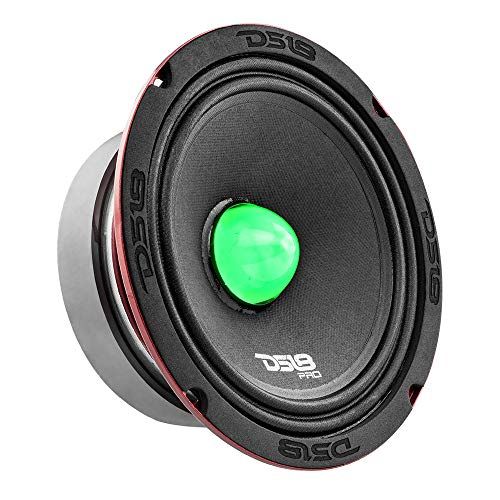 "DS18 PRO-X6.4BMRGB 6.5" Loudspeaker - 500W Max, RGB Lights, Premium Car Audio Upgrade"