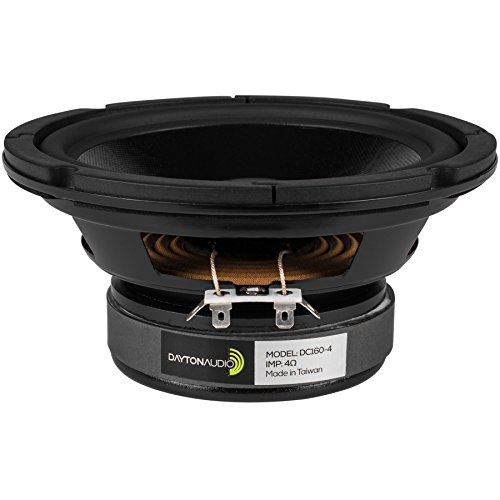 "Dayton Audio DC160-4 6.5" Classic Woofer Speaker - High-Quality Sound & Performance"