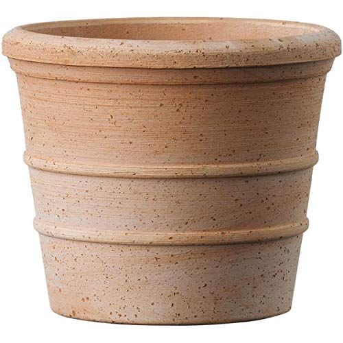 Deroma Marshall Pottery Clay Siena Cachepot - 3.7x4.3 in Terracotta Planter for Home & Garden