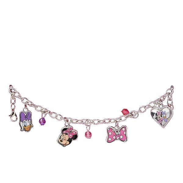 Shop Disney Minnie Charm Bracelet: Metal Charms & Jelly Beads for a Magical Accessory