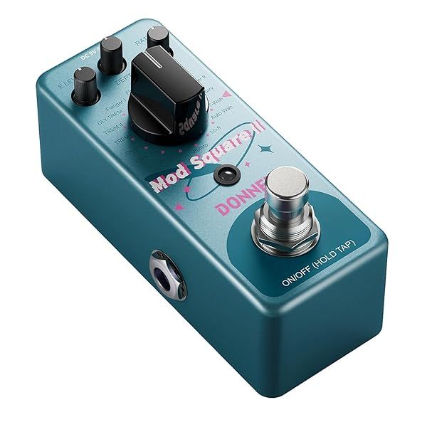 Donner Mod Square Pedal: 16 Effects for Electric Guitar - Chorus, Phaser, Tremolo & More!