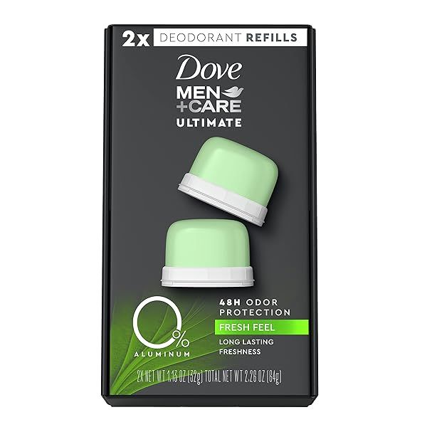 Shop Dove Men+Care Aluminum-Free Deodorant Refill - Fresh Feel, 0% Aluminum, 1.13 oz
